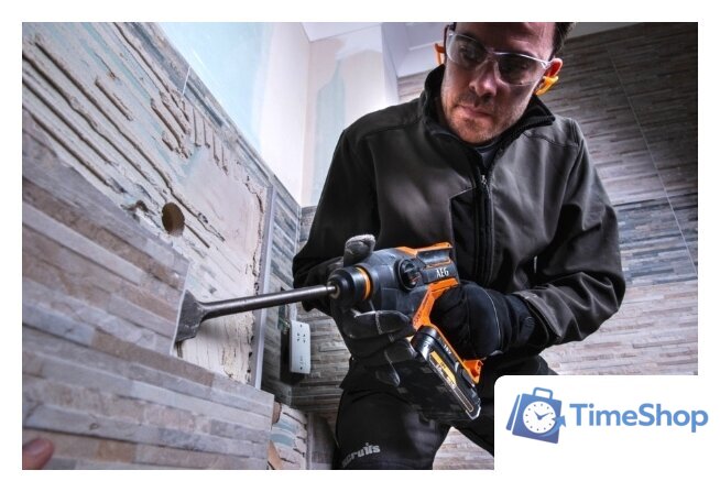 Перфоратор AEG Powertools BBH 18C-0 4935464984 (без АКБ) - Изображение №5 — Интернет-магазин Time-Shop