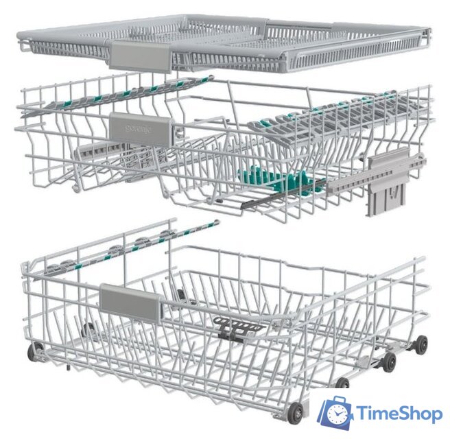 Встраиваемая посудомоечная машина Gorenje GV693C61AD - Изображение №11 — Интернет-магазин Time-Shop