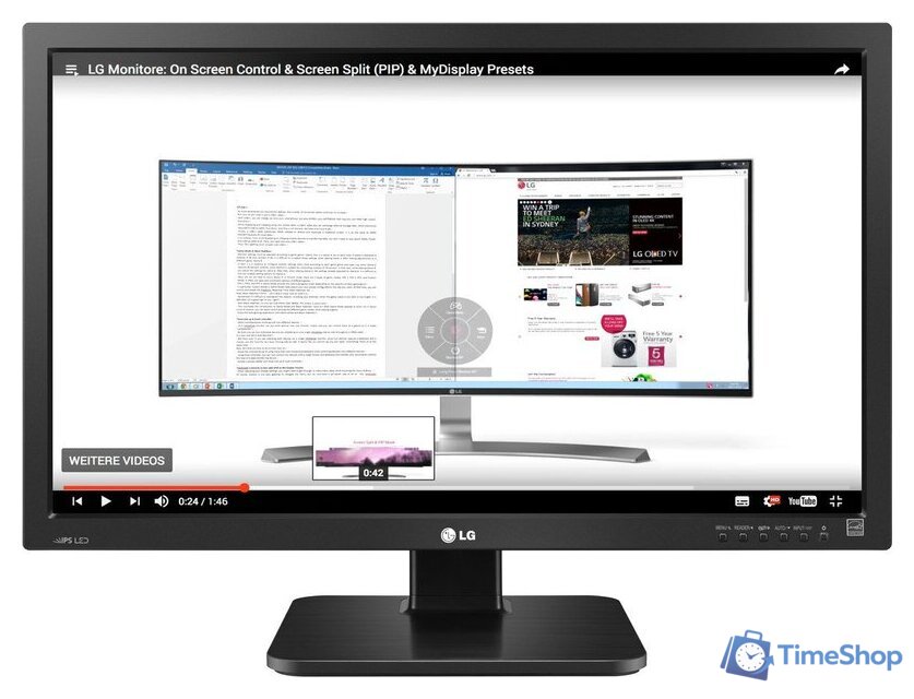 Монитор LG 24BK55WY-B - Изображение №1 — Интернет-магазин Time-Shop