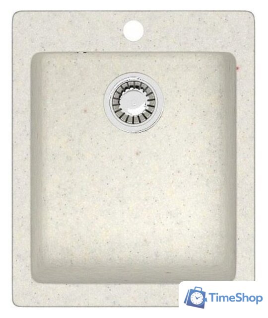 Кухонная мойка Teymi Helmi 50x42 T120106 (белый матовый) - Изображение №1 — Интернет-магазин Time-Shop