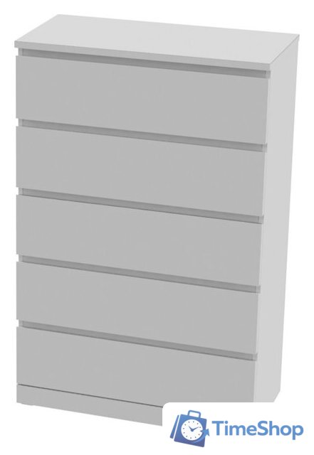 Комод Mebelain Варма 5 (белый) - Изображение №1 — Интернет-магазин Time-Shop