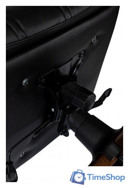 Офисное кресло Бюрократ T-9932W-LOW-Eco (черный, экокожа) - Изображение №11 — Интернет-магазин Time-Shop