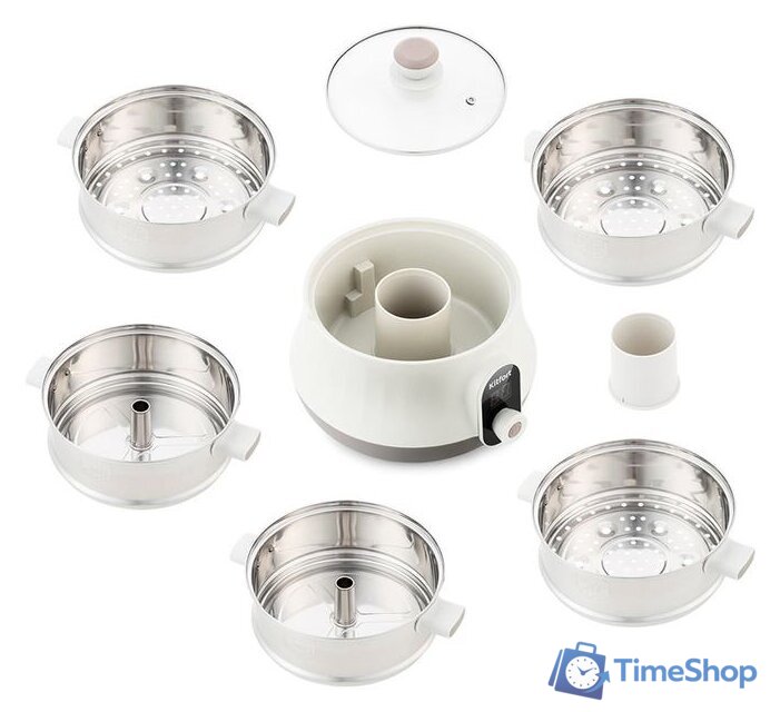 Пароварка Kitfort KT-2035 - Изображение №5 — Интернет-магазин Time-Shop