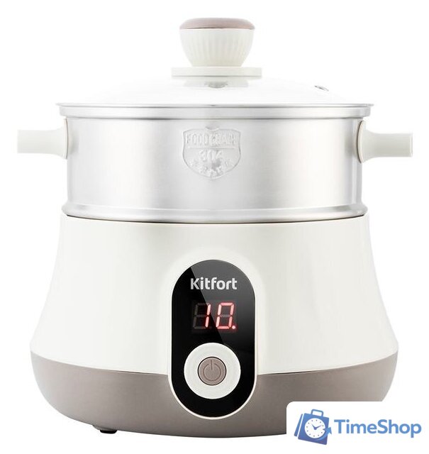 Пароварка Kitfort KT-2035 - Изображение №2 — Интернет-магазин Time-Shop