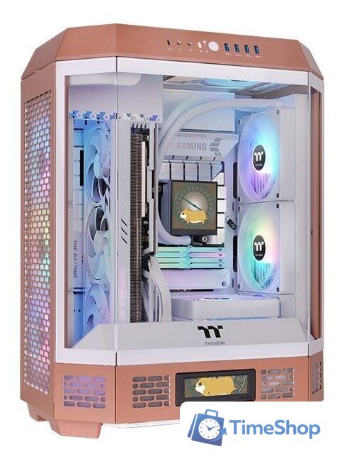 Корпус Thermaltake The Tower 600 Mocha Mousse CA-1Z1-00MUWN-00 - Изображение №1 — Интернет-магазин Time-Shop