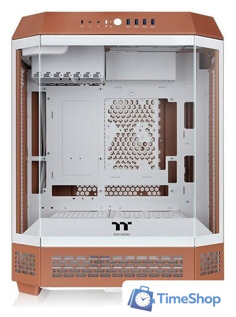 Корпус Thermaltake The Tower 600 Mocha Mousse CA-1Z1-00MUWN-00 - Изображение №2 — Интернет-магазин Time-Shop