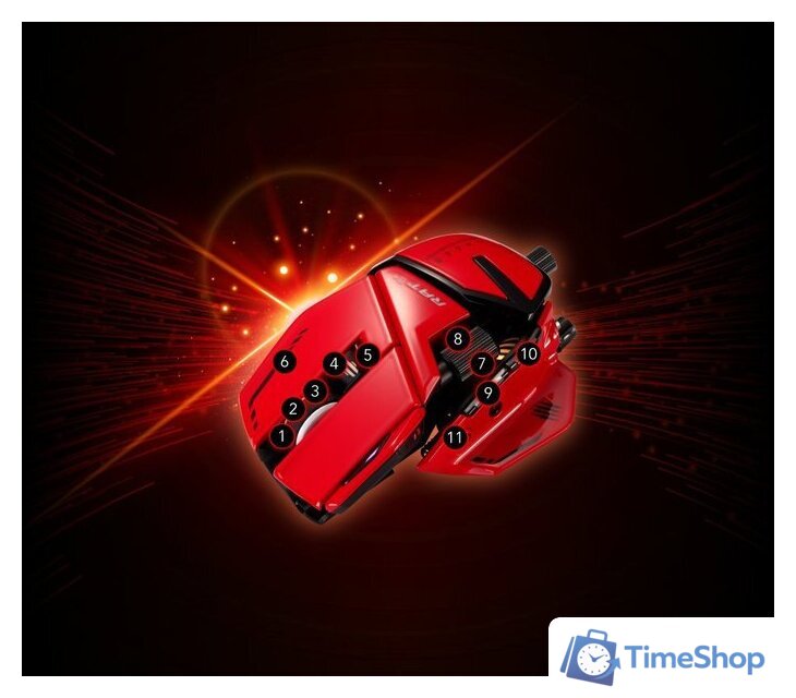 Игровая мышь Mad Catz R.A.T. 8+ ADV - Изображение №5 — Интернет-магазин Time-Shop