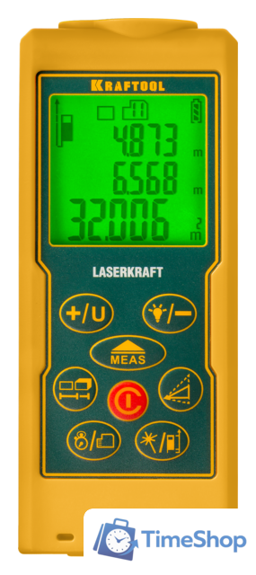 Лазерный дальномер KRAFTOOL Expert LaserKraft 34760 - Изображение №1 — Интернет-магазин Time-Shop