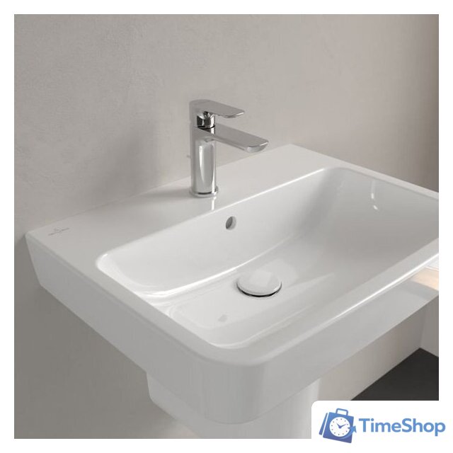 Умывальник Villeroy & Boch O.Novo 4A4160R1 - Изображение №6 — Интернет-магазин Time-Shop