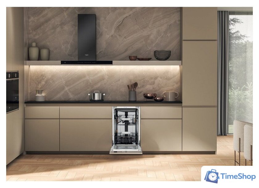 Встраиваемая посудомоечная машина Whirlpool WH6IB10BS7LA0 - Изображение №5 — Интернет-магазин Time-Shop