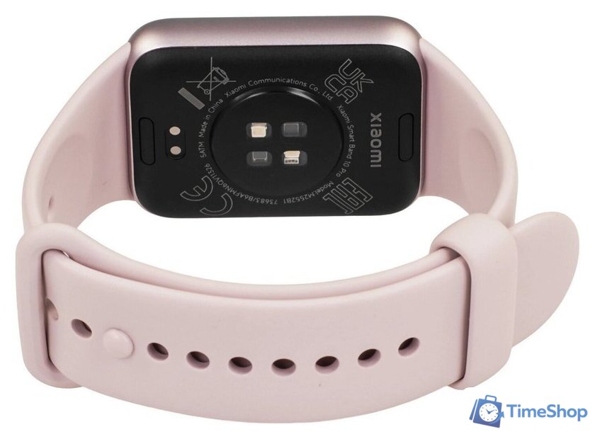 Фитнес-браслет Xiaomi Smart Band 10 Pro M2552B1 (розовый, с розовым силиконовым ремешком, международная версия) - Изображение №6 — Интернет-магазин Time-Shop