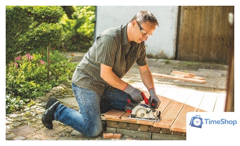 Дисковая (циркулярная) пила Einhell TE-CS 18/165-1 Li 4331207 (без АКБ) - Изображение №2 — Интернет-магазин Time-Shop