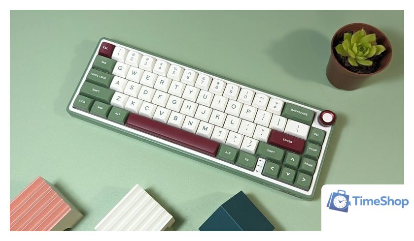 Клавиатура Royal Kludge R65 Green Sand (RK Chartreuse) - Изображение №12 — Интернет-магазин Time-Shop