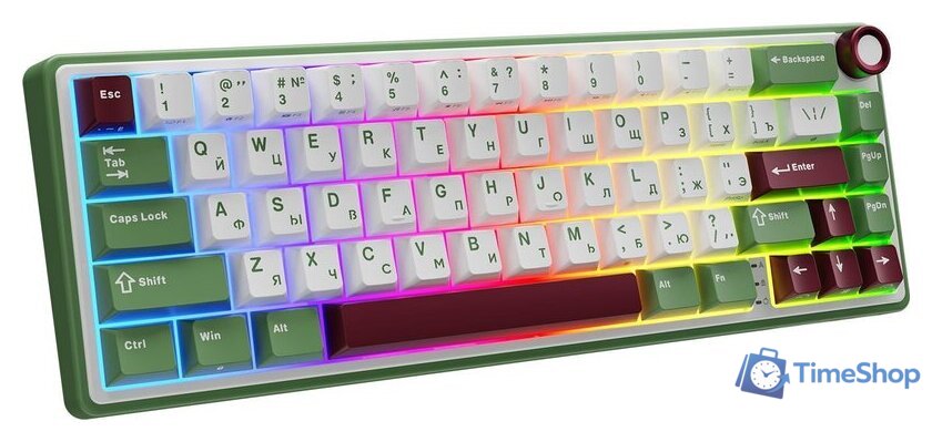 Клавиатура Royal Kludge R65 Green Sand (RK Chartreuse) - Изображение №5 — Интернет-магазин Time-Shop