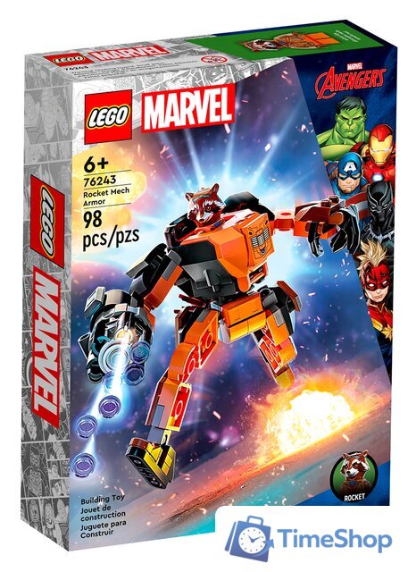Конструктор LEGO Marvel 76243 Ракета: робот - Изображение №1 — Интернет-магазин Time-Shop