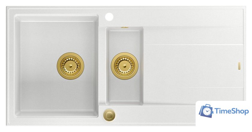 Кухонная мойка Quadron HQE510050U1_PVDG1_P2O - Изображение №2 — Интернет-магазин Time-Shop
