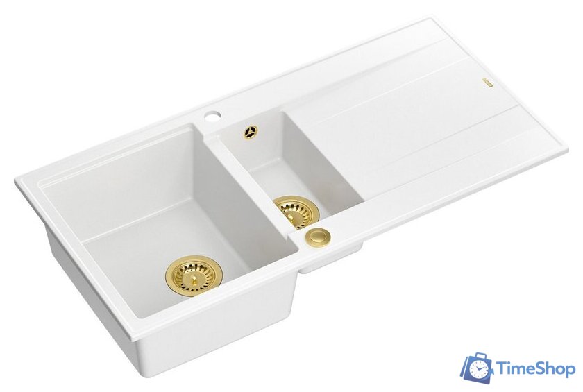 Кухонная мойка Quadron HQE510050U1_PVDG1_P2O - Изображение №1 — Интернет-магазин Time-Shop