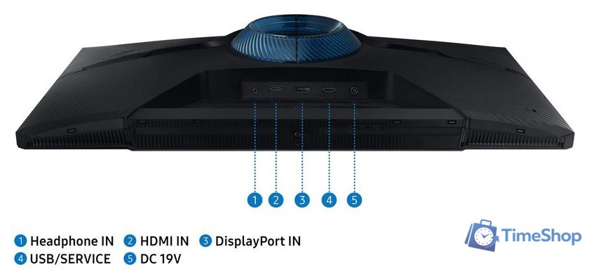 Игровой монитор Samsung Odyssey G5 LS27AG500PPXEN - Изображение №21 — Интернет-магазин Time-Shop