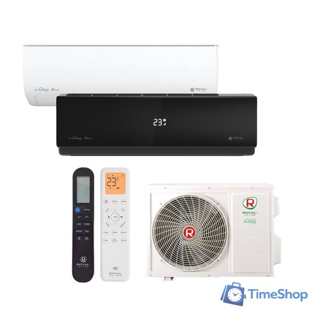 Кондиционер Royal Clima Multi Gamma EU ERP Inverter 2TFM-17HN/OUT / RCI-GLD09HN + RCI-AND09HN - Изображение №1 — Интернет-магазин Time-Shop