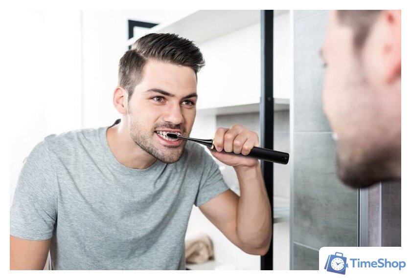 Электрическая зубная щетка Eldom Sonic SD200C - Изображение №6 — Интернет-магазин Time-Shop