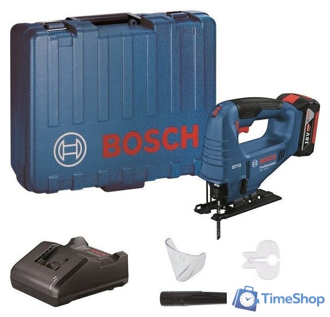 Электролобзик Bosch GST 183-LI Professional 06015B7022 (с 1-им АКБ, кейс) - Изображение №1 — Интернет-магазин Time-Shop