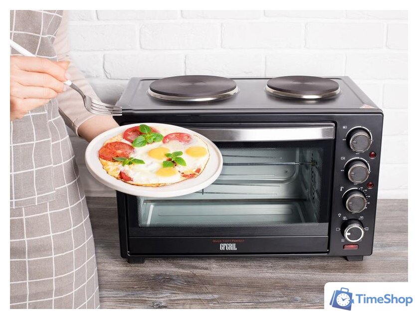 Мини-печь GFgril GFO-40 - Изображение №15 — Интернет-магазин Time-Shop