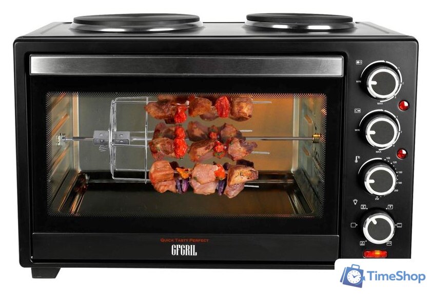 Мини-печь GFgril GFO-40 - Изображение №20 — Интернет-магазин Time-Shop
