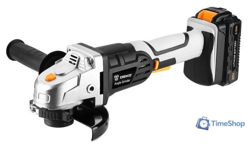  Deko DKCD20 Set 2 063-4204 (шуруповерт, болгарка, 2 АКБ) - Изображение №3 — Интернет-магазин Time-Shop