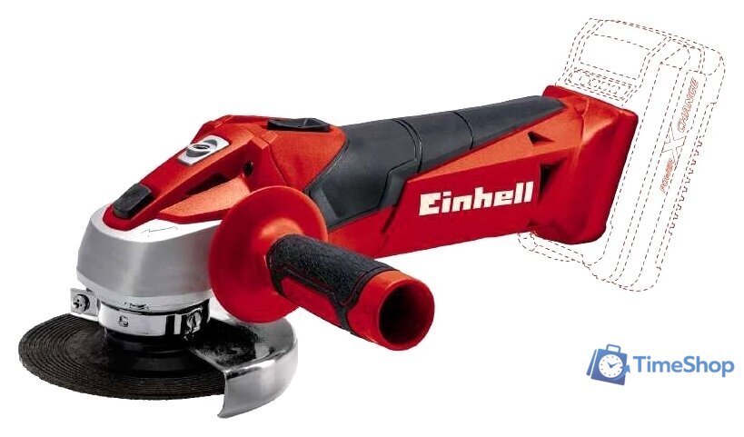 Угловая шлифмашина Einhell TС-AG 18/115 Li-Solo 4431130 (без АКБ) - Изображение №1 — Интернет-магазин Time-Shop