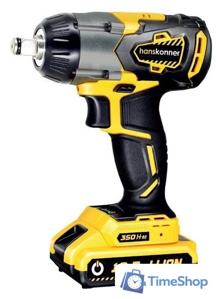 Гайковерт Hanskonner HCD18350S (с 2-мя АКБ, кейс) - Изображение №1 — Интернет-магазин Time-Shop