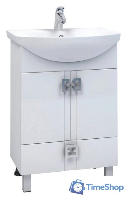  Mixline Тумба под умывальник Квадро-1 65 550493 - Изображение №1 — Интернет-магазин Time-Shop