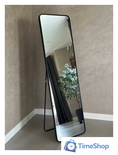 Зеркало EMZE Закругленные углы 45х150 DK0919.CHE (черный) - Изображение №7 — Интернет-магазин Time-Shop