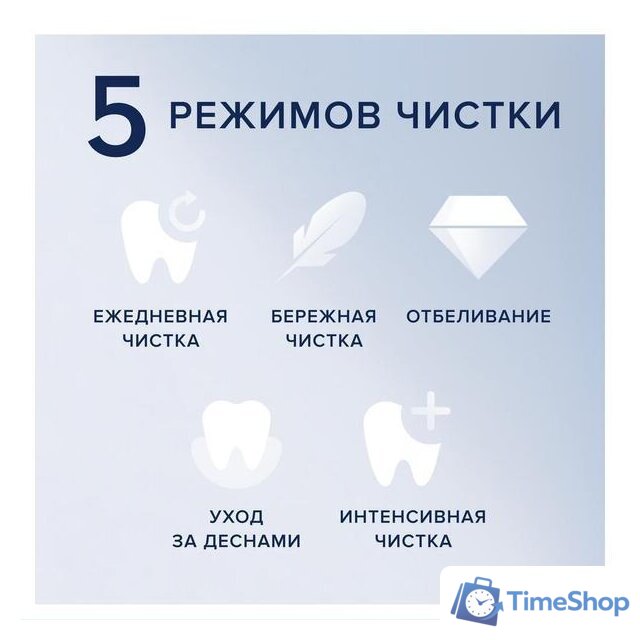 Электрическая зубная щетка Oral-B iO 6 (серый опал) - Изображение №10 — Интернет-магазин Time-Shop