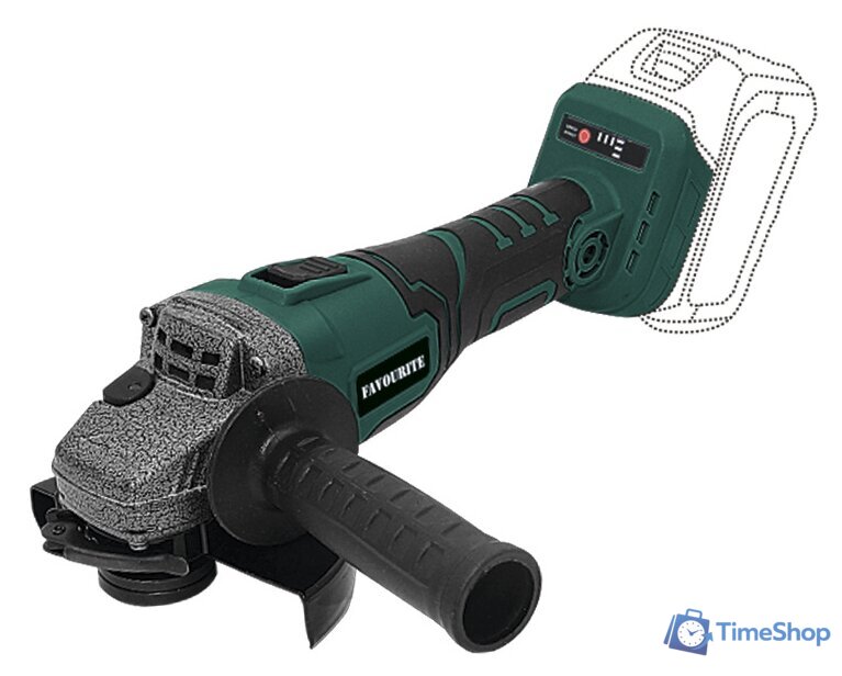 Угловая шлифмашина Favourite OBS 21 FG 125C (с 1-им АКБ) - Изображение №1 — Интернет-магазин Time-Shop