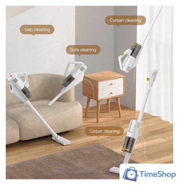 Пылесос Deerma DX888 (международная версия, белый) - Изображение №8 — Интернет-магазин Time-Shop