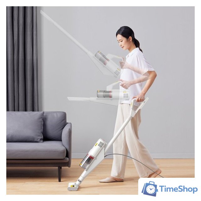 Пылесос Deerma DX888 (международная версия, белый) - Изображение №5 — Интернет-магазин Time-Shop