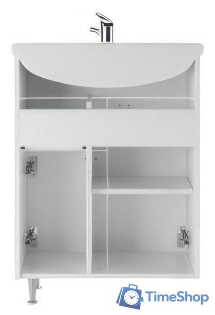  Айсберг Тумба под умывальник Уют 60 Классик с верхним ящиком В1 - Изображение №4 — Интернет-магазин Time-Shop