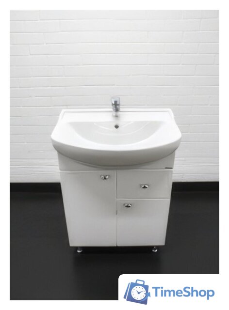  Айсберг Тумба под умывальник Уют 60 Классик с верхним ящиком В1 - Изображение №6 — Интернет-магазин Time-Shop