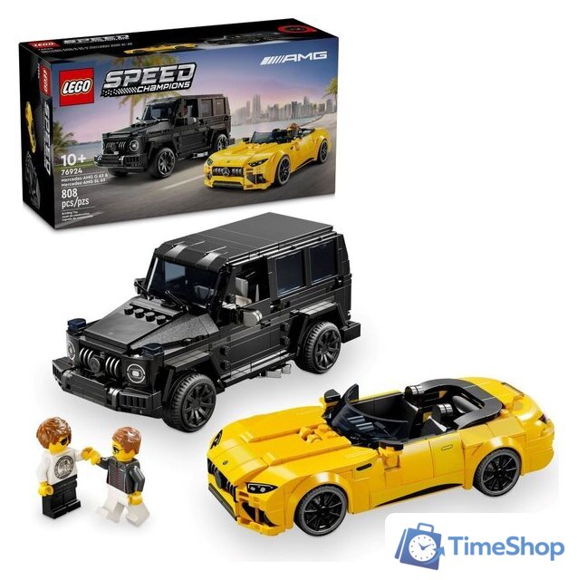 Конструктор LEGO Speed Champions 76924 Mercedes-AMG G 63 и Mercedes-AMG SL 63 - Изображение №2 — Интернет-магазин Time-Shop