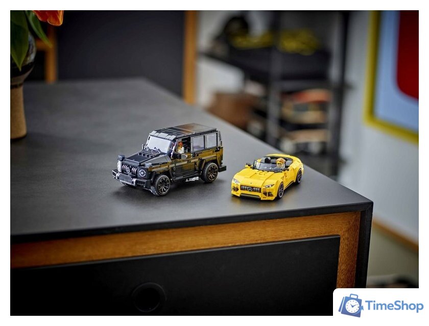 Конструктор LEGO Speed Champions 76924 Mercedes-AMG G 63 и Mercedes-AMG SL 63 - Изображение №10 — Интернет-магазин Time-Shop