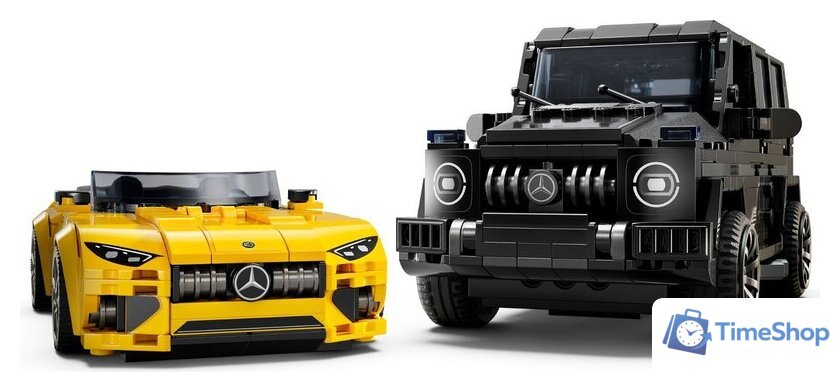 Конструктор LEGO Speed Champions 76924 Mercedes-AMG G 63 и Mercedes-AMG SL 63 - Изображение №4 — Интернет-магазин Time-Shop