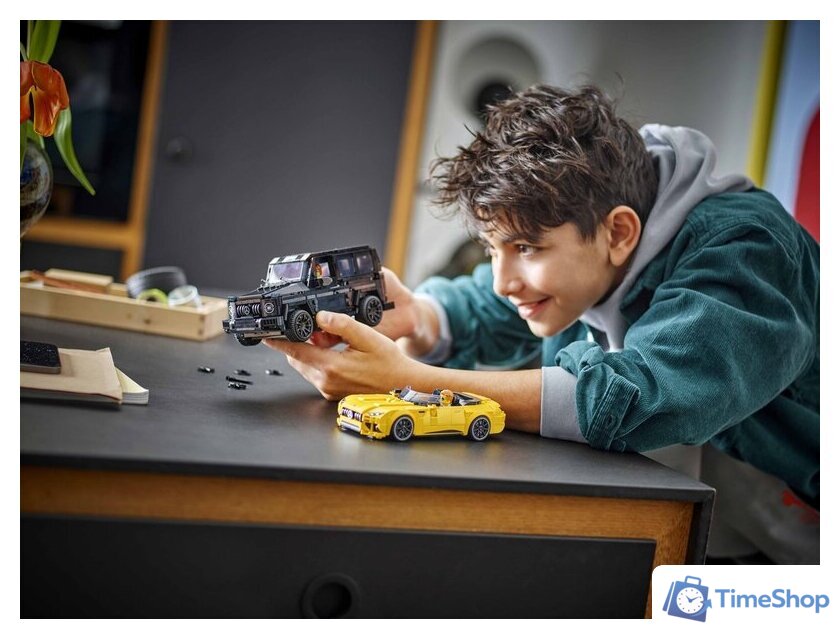 Конструктор LEGO Speed Champions 76924 Mercedes-AMG G 63 и Mercedes-AMG SL 63 - Изображение №8 — Интернет-магазин Time-Shop