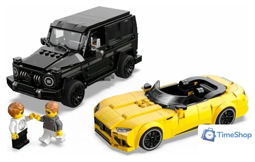 Конструктор LEGO Speed Champions 76924 Mercedes-AMG G 63 и Mercedes-AMG SL 63 - Изображение №3 — Интернет-магазин Time-Shop