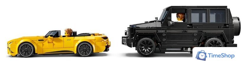 Конструктор LEGO Speed Champions 76924 Mercedes-AMG G 63 и Mercedes-AMG SL 63 - Изображение №5 — Интернет-магазин Time-Shop