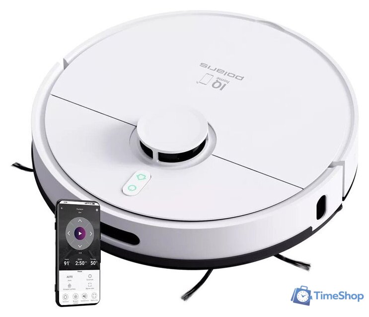 Робот-пылесос Polaris PVCR 4500 WI-FI IQ Home (белый) - Изображение №1 — Интернет-магазин Time-Shop