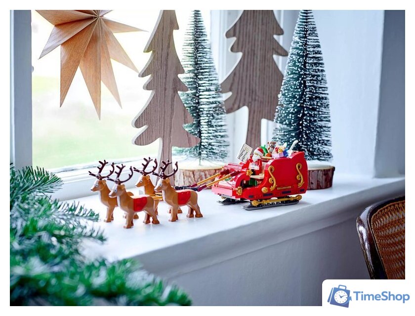 Конструктор LEGO 40499 Сувенирный набор Сани Деда Мороза - Изображение №17 — Интернет-магазин Time-Shop