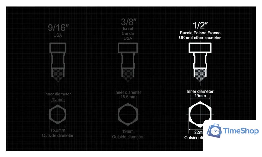 Смеситель Ledeme L1055-13 - Изображение №12 — Интернет-магазин Time-Shop