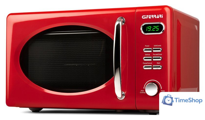 Микроволновая печь G3Ferrari G10155 (красный) - Изображение №1 — Интернет-магазин Time-Shop