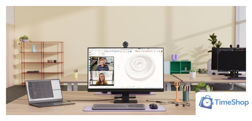 Веб-камера для видеоконференций Logitech Brio 305 (графит) - Изображение №8 — Интернет-магазин Time-Shop