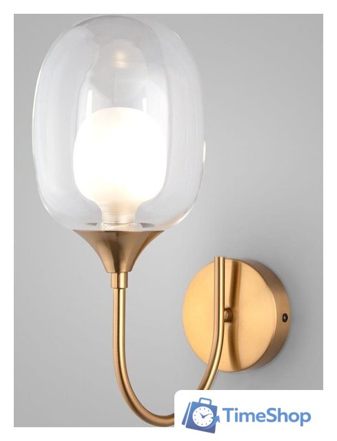 Бра Евросвет 70218/1 латунь - Изображение №1 — Интернет-магазин Time-Shop